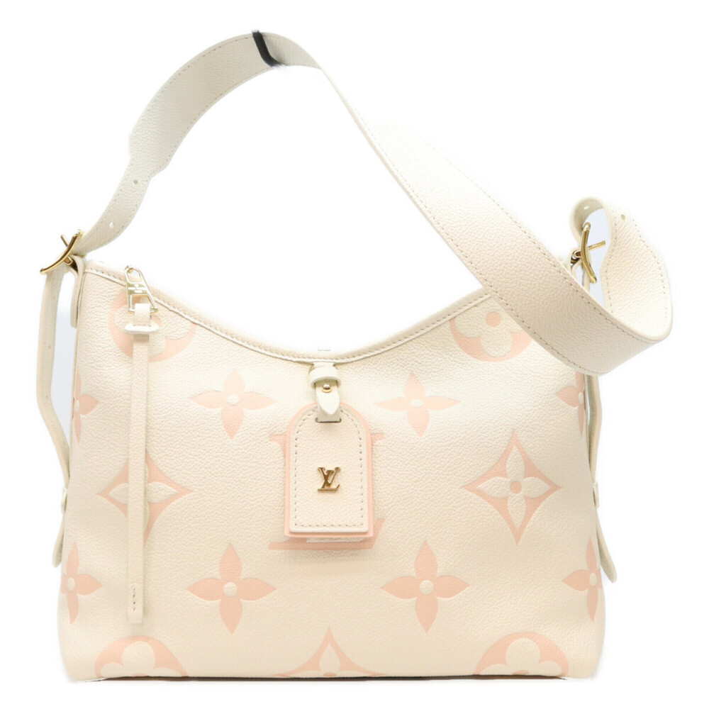 LOUIS VUITTON M24141 Empreinte Latte White/Chamallow Pink Carryall Zip NMPM S...